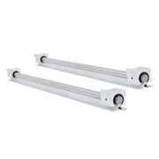 DURAFORCE New 2Pack SBR20-800mm Linear Guide Rails W/ 4Pack SBR20UU Bearing Blocks