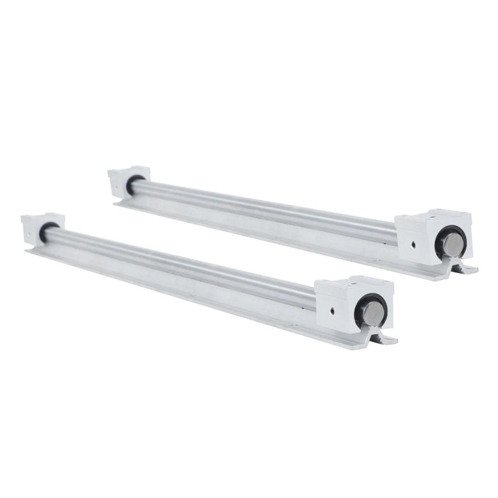 DURAFORCE New 2Pack SBR20-800mm Linear Guide Rails W/ 4Pack SBR20UU Bearing Blocks
