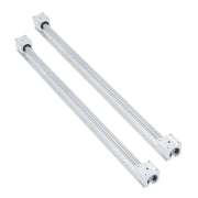 DURAFORCE New 2Pack SBR20-800mm Linear Guide Rails W/ 4Pack SBR20UU Bearing Blocks