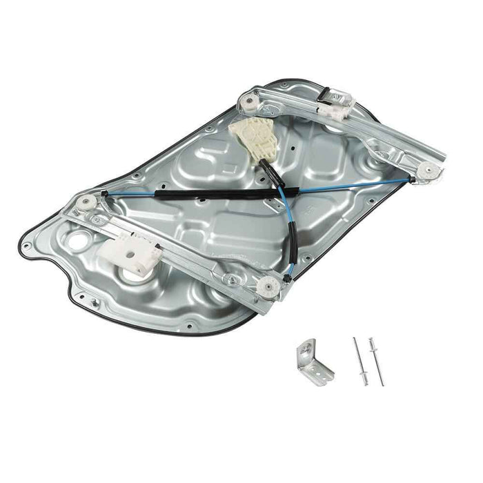 DURAFORCE Fit For Hyundai Genesis Coupe 10-16 Front Right Power Window Regulator Sliver