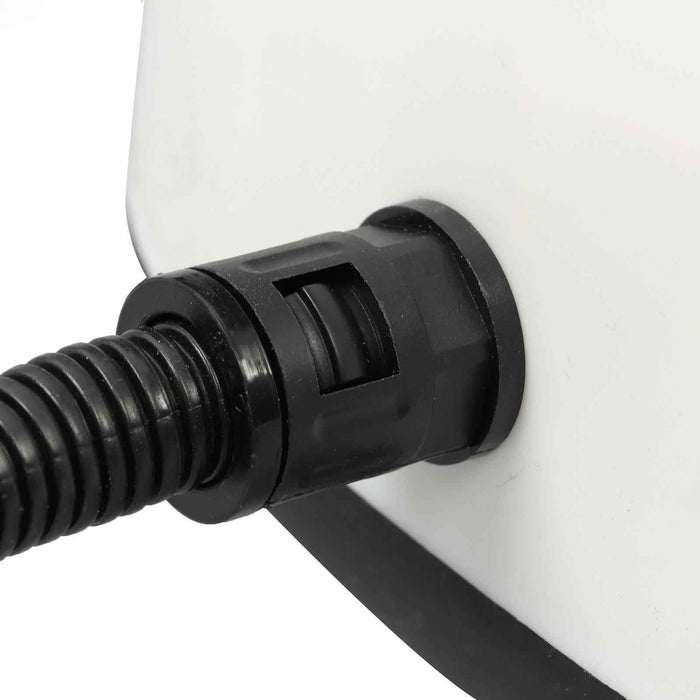 DURAFORCE 1500ml 2500W 110V Handheld High Temperature Pressurized Steam Cleaning (White)