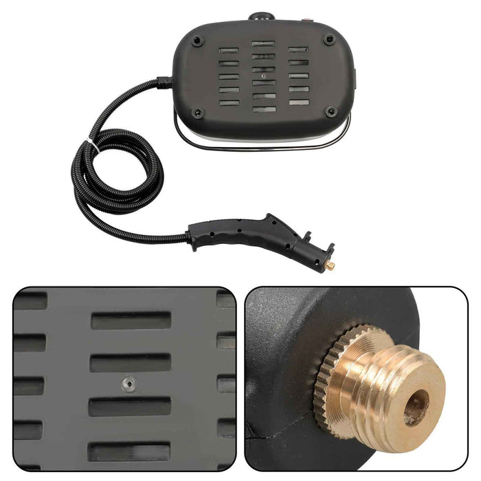 DURAFORCE 1500ml 2500W 110V Handheld High Temperature Pressurized Steam Cleaning (White)