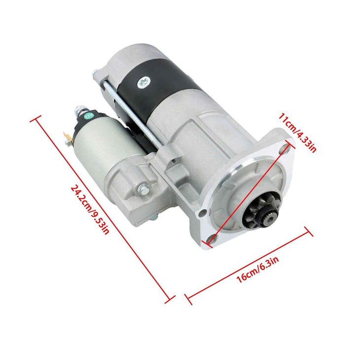 DURAFORCE 1K012-63010 Starter For Kubota Loader V3800DI-T M126GX M126X M135GX M8T50472