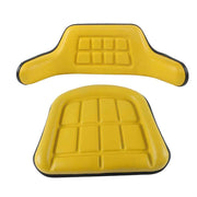 DURAFORCE Excavator Cushion Seat Yellow For John Deere 310 310A 310B 401 401B 401C 401D