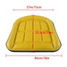 DURAFORCE Excavator Cushion Seat Yellow For John Deere 310 310A 310B 401 401B 401C 401D