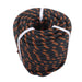 DURAFORCE 1/2"×150' 48 Strand Polyester Braided Rope Caving Camping Hiking Black & Orange
