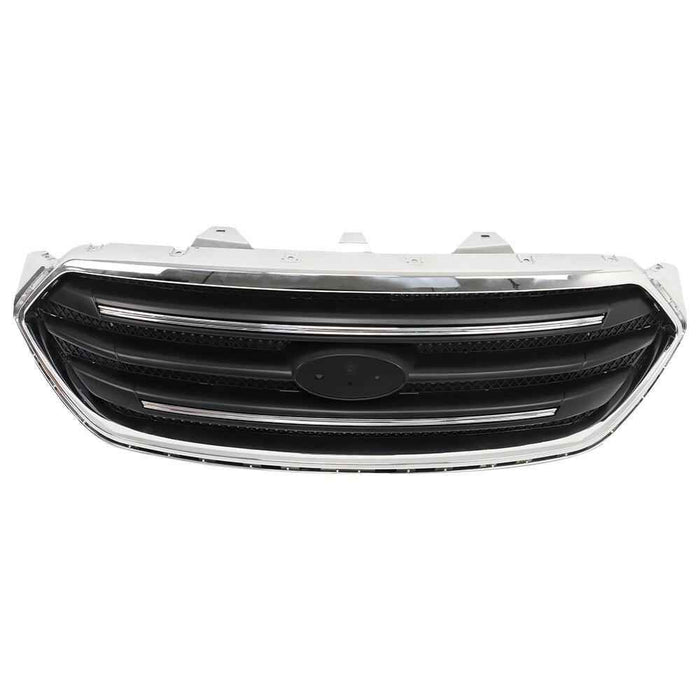 DURAFORCE For Ford Taurus 2013-2016 2017 2018 2019 Front Upper Grille W/Chrome Matte Black