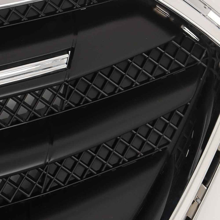 DURAFORCE For Ford Taurus 2013-2016 2017 2018 2019 Front Upper Grille W/Chrome Matte Black