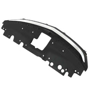 DURAFORCE Grille Grill Front Upper For Chevy Sonic 2017-2020 Honeycomb Matte Black+Chrome