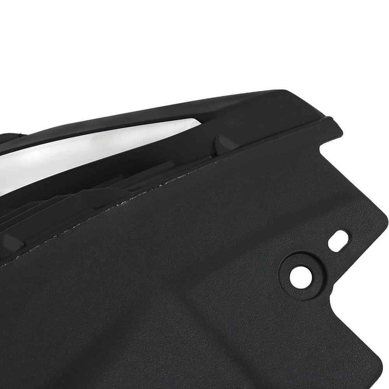 DURAFORCE Grille Grill Front Upper For Chevy Sonic 2017-2020 Honeycomb Matte Black+Chrome