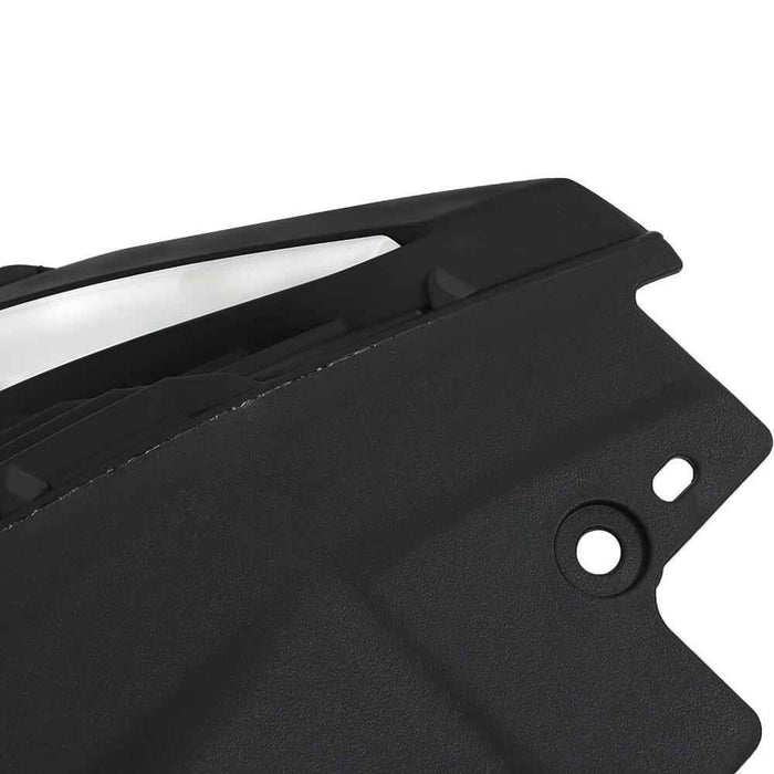 DURAFORCE Grille Grill Front Upper For Chevy Sonic 2017-2020 Honeycomb Matte Black+Chrome