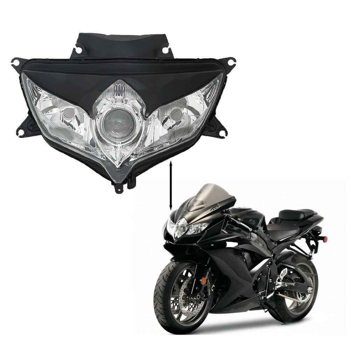 DURAFORCE For Suzuki GSXR600 GSXR750 K8 2008 2009 2010 Front Headlight Headlamp