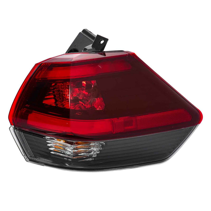 DURAFORCE Passenger For 2017 18 2019 Nissan Rogue Rear Tail Light Outer Light Lamp Assy