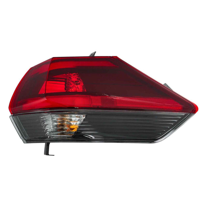 DURAFORCE Passenger For 2017 18 2019 Nissan Rogue Rear Tail Light Outer Light Lamp Assy