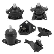 DURAFORCE 6× Engine Motor & Trans Mount Set For 2003-2007 Honda Accord DX LX EX EX-L 2.4L