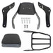 DURAFORCE Luggage Rack Pad Backrest Sissy Bar + For Honda 500 300 CMX500 CMX300 ABS
