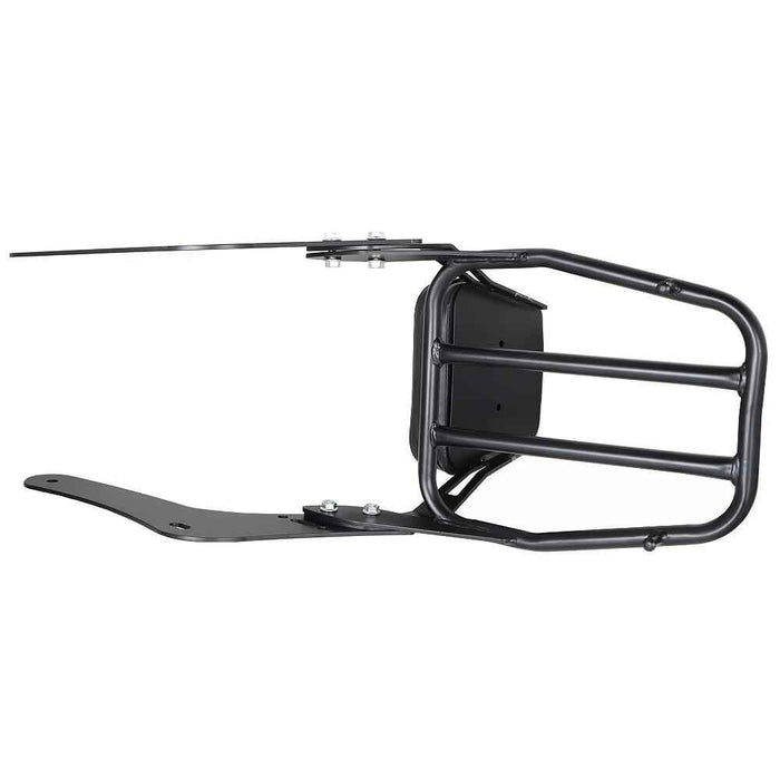 DURAFORCE Luggage Rack Pad Backrest Sissy Bar + For Honda 500 300 CMX500 CMX300 ABS