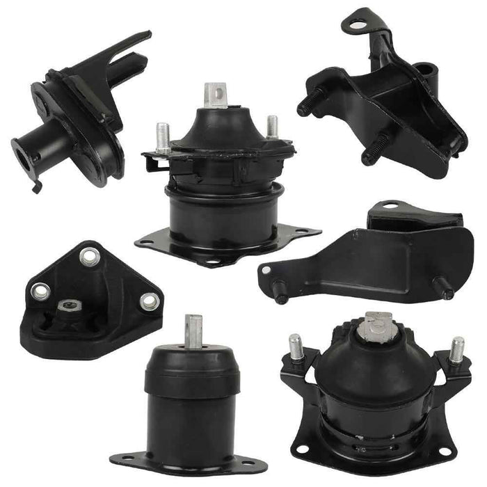 DURAFORCE For 2004-2008 Acura TSX 2.4L Automatic Set of 7 New Engine Motor & Trans Mount