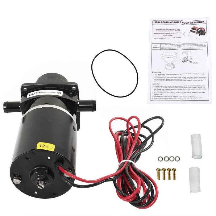 DURAFORCE 12V MOTOR PUMP ASSEMBLY For Jabsco 74001-246037041-0010 Marine Electric Toilets