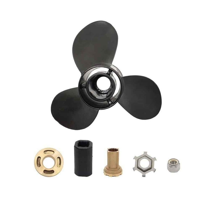 DURAFORCE Engine Outboard For Mercury 60 75 Boat Propeller 13 1/4x17 90-125HP 48-77344A45