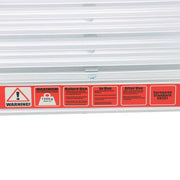 DURAFORCE Aluminum Step Stool 330lbs Non-slip Folding Work Platform Drywall Ladder