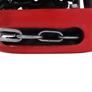 DURAFORCE Manual Chain Hoist | 1 Ton / 2200 lbs Capacity | 10ft Lift | 2 Hooks Red