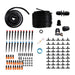 DURAFORCE 169FT Drip Irrigation Kit 1/4 Inch Automatic Patio Mi Greenhouse Watering System
