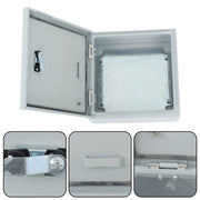 DURAFORCE Outdoor Steel Enclosure, 16 × 12 × 8" NEMA 4X Electrical Box, Waterproof IP56