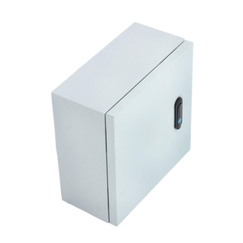 DURAFORCE Outdoor Steel Enclosure, 16 × 12 × 8" NEMA 4X Electrical Box, Waterproof IP56