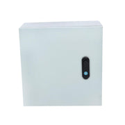 DURAFORCE Outdoor Steel Enclosure, 16 × 12 × 8" NEMA 4X Electrical Box, Waterproof IP56