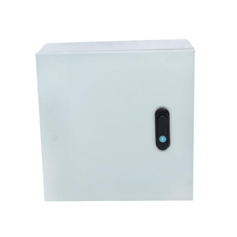 DURAFORCE Outdoor Steel Enclosure, 16 × 12 × 8" NEMA 4X Electrical Box, Waterproof IP56