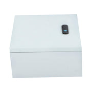 DURAFORCE Outdoor Steel Enclosure, 16 × 12 × 8" NEMA 4X Electrical Box, Waterproof IP56