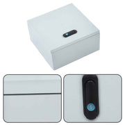 DURAFORCE Outdoor Steel Enclosure, 16 × 12 × 8" NEMA 4X Electrical Box, Waterproof IP56