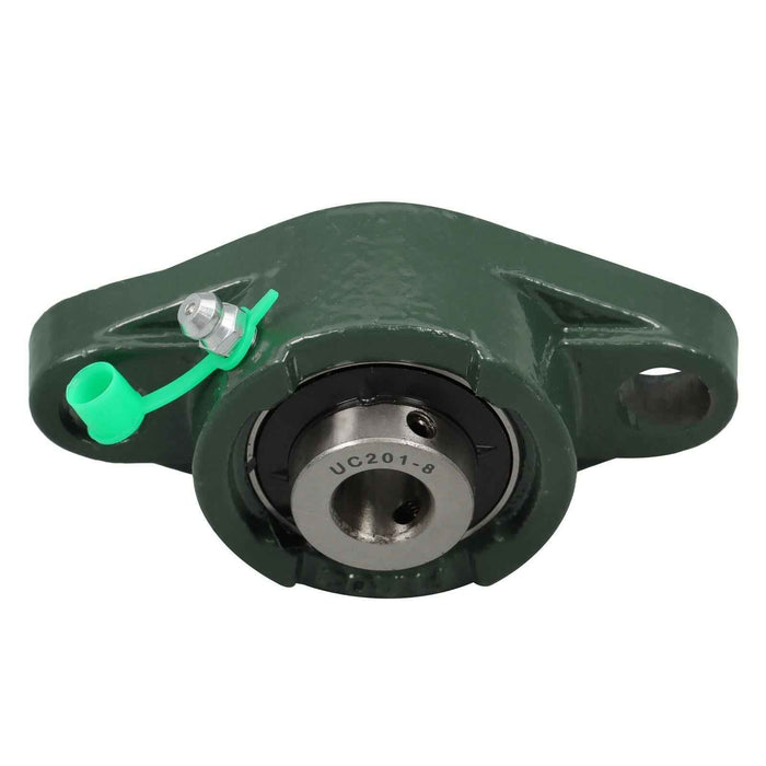 DURAFORCE New 10Pack UCFL201-8 Pillow Block Bearing 1/2" Bore 2 Bolt Self Alignment