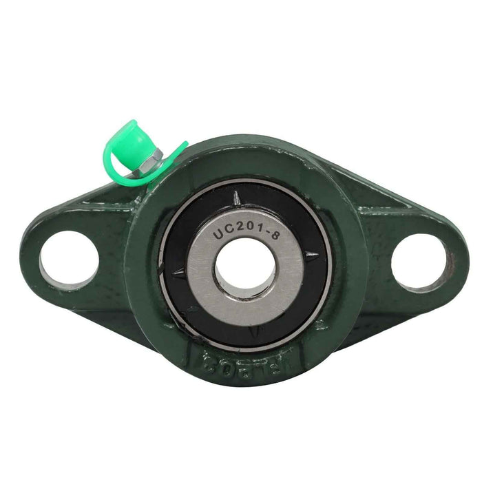 DURAFORCE New 10Pack UCFL201-8 Pillow Block Bearing 1/2" Bore 2 Bolt Self Alignment