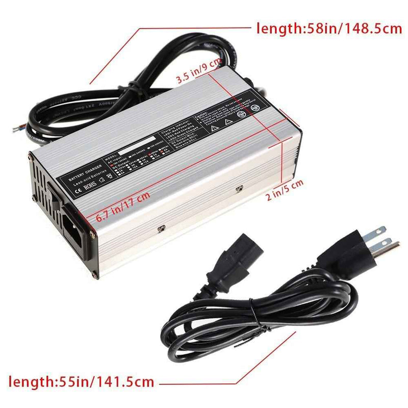 DURAFORCE Battery Charger Fit For Star EZGo TXT Golf Cart Club Car DS Yamaha 48V 6A New