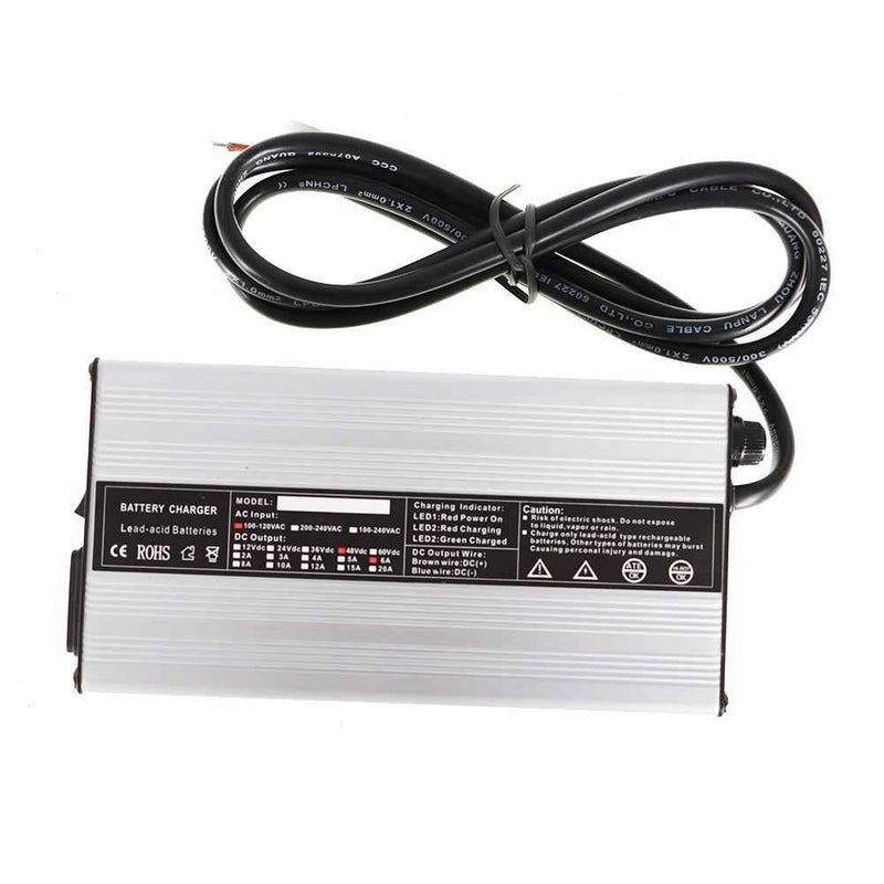 DURAFORCE Battery Charger Fit For Star EZGo TXT Golf Cart Club Car DS Yamaha 48V 6A New