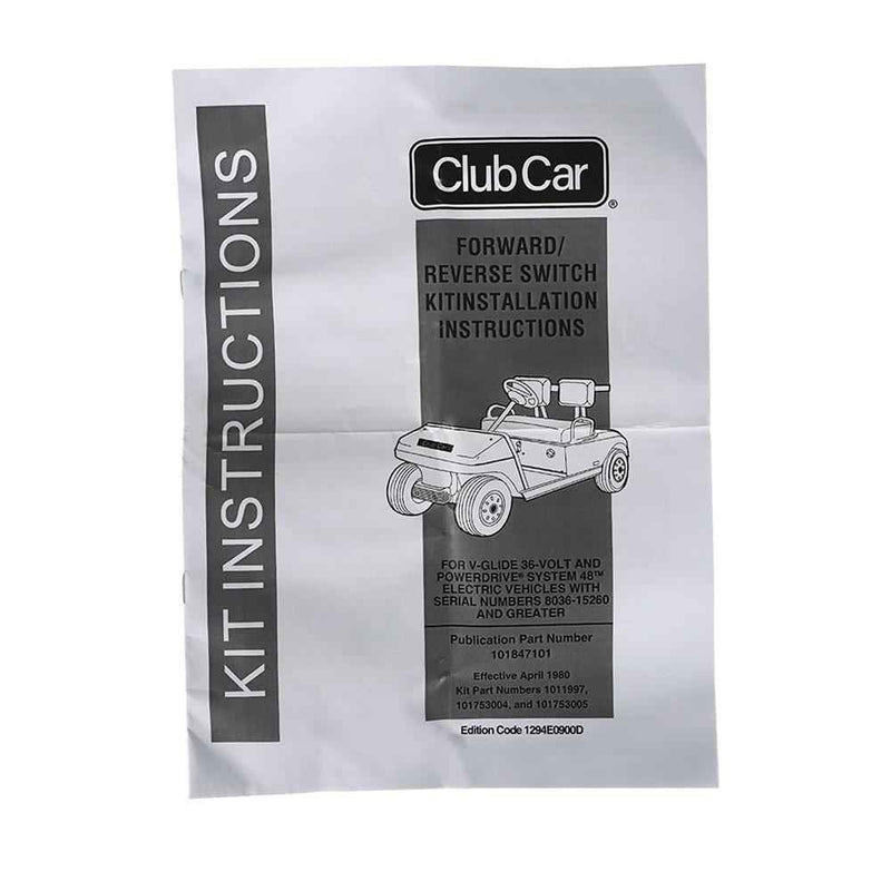 DURAFORCE For Golf Cart Club Car DS Heavy Duty Forward and Reverse Switch Assembly 1996-up