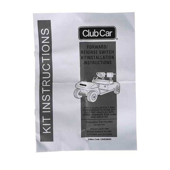 DURAFORCE For Golf Cart Club Car DS Heavy Duty Forward and Reverse Switch Assembly 1996-up