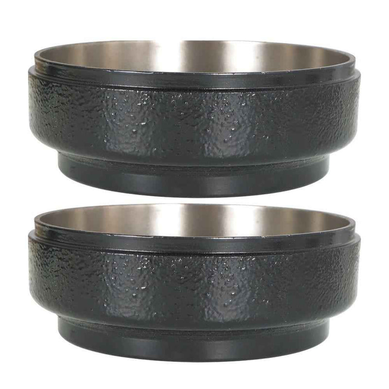 DURAFORCE For Club Car DS & Precedent 2×Rear Brake Drums Golf Carts electric 1995-up