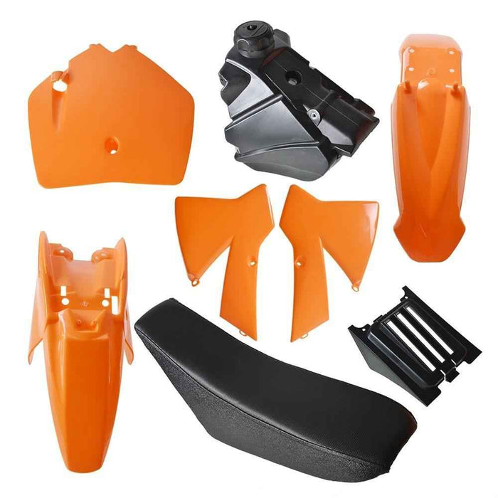DURAFORCE Plastic Body Fender Tank For Seat Senior Adventure Junior 50cc SX SR JR New