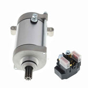 DURAFORCE Fit For Yamaha Grizzly 660 YFM660 Engine 2002-2008 Starter & Relay Solenoid New