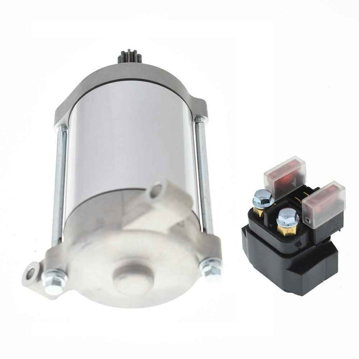 DURAFORCE Fit For Yamaha Grizzly 660 YFM660 Engine 2002-2008 Starter & Relay Solenoid New