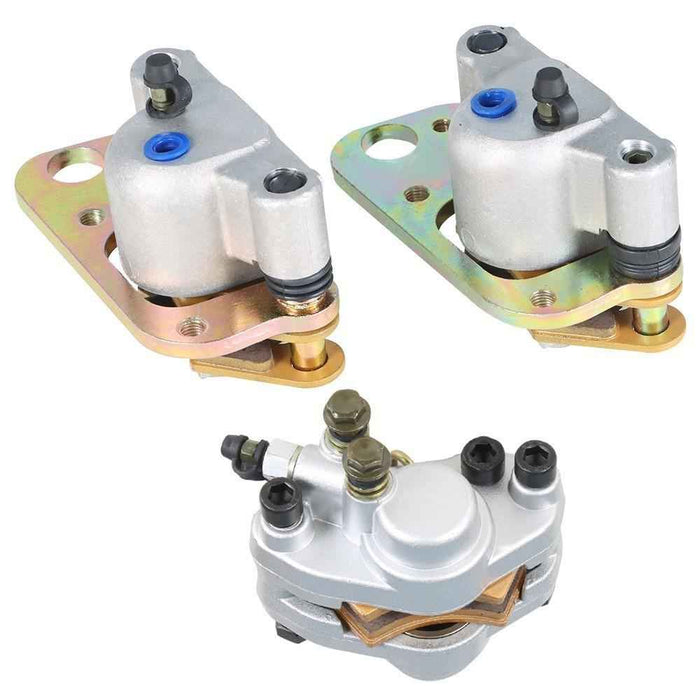 DURAFORCE New Front Rear Brake Calipers For Polaris Scrambler 500 4X4 1910449 1998-2004