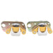 DURAFORCE New Front Rear Brake Calipers For Polaris Scrambler 500 4X4 1910449 1998-2004