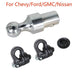 DURAFORCE For Chevy/Ford/GMC/Nissan 60692 2-5/16" Gooseneck Ball & Safety Chain Anchor Kit