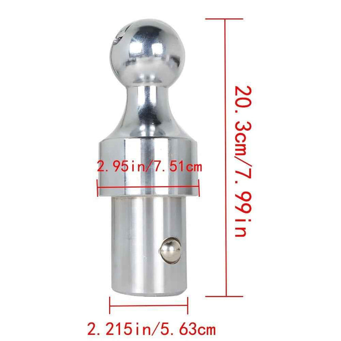 DURAFORCE For Chevy/Ford/GMC/Nissan 60692 2-5/16" Gooseneck Ball & Safety Chain Anchor Kit