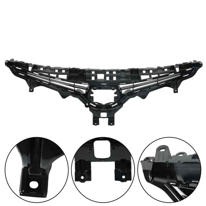 DURAFORCE Front Bumper Upper Grille Grill 5310106F50 For Toyota Camry SE XSE 2021-2022