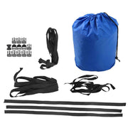 DURAFORCE Blue 21' 22' 23' 24' Boat Cover Waterproof Trailerable Pontoon Beam 102" New