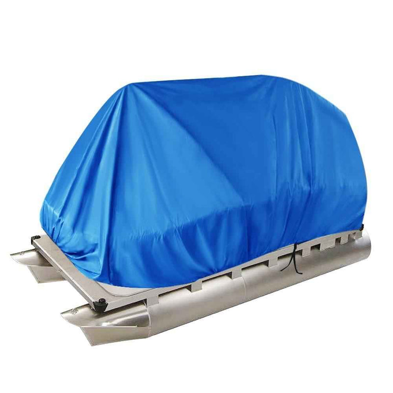 DURAFORCE Blue 21' 22' 23' 24' Boat Cover Waterproof Trailerable Pontoon Beam 102" New